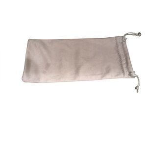 Light Gray sunglass Drawstring Pouch